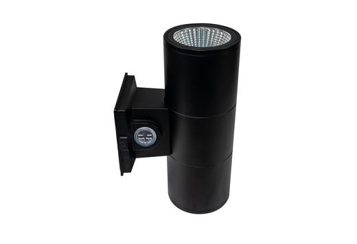 LED Black Up/Down/Both Wall Mount Cylinder Light Power & 5-CCT LED product