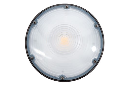 Topaz Round Canopy Light Power & Color Selectable (30-40-60W, 3-4-5K) Bronze 4388-8329Lm