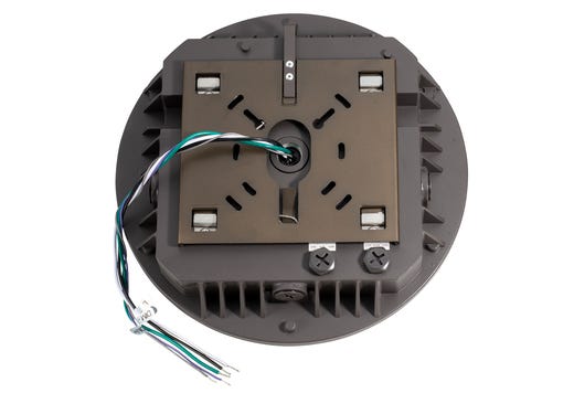 Topaz Round Canopy Light Power & Color Selectable (30-40-60W, 3-4-5K) Bronze 4388-8329Lm