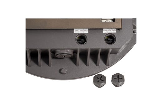 Topaz Round Canopy Light Power & Color Selectable (30-40-60W, 3-4-5K) Bronze 4388-8329Lm