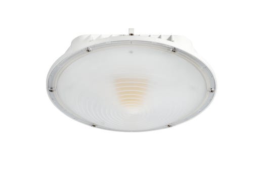Topaz Round Canopy Light Power & Color Selectable (30-40-60W, 3-4-5K) White 4388-8329Lm