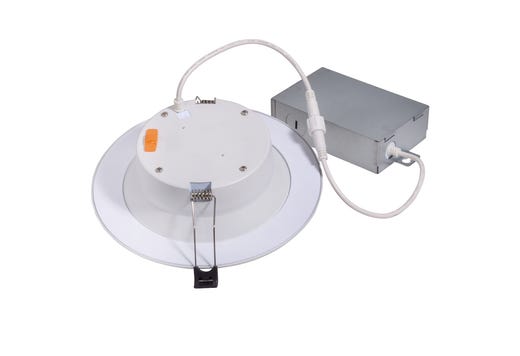 Topaz 6in Canless Slim Fit Deep Smooth Regress Downlight 10W Color Select 27-30-35-40-50K 770lm 90 CRI Spring Clips