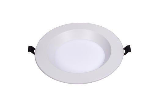 Topaz 6in Canless Slim Fit Deep Smooth Regress Downlight 13W Color Select 27-30-35-40-50K 1000lm 90 CRI Spring Clips