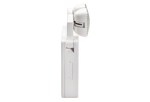 Topaz White LED Exit-EM Combo Green Legend 90-min Battery Backup 2 Track or Swivel Adj Heads Single or Double Sided