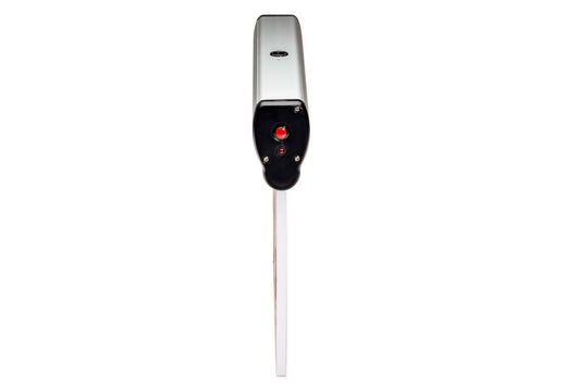 Topaz LED Edgelit Exit Clear Red Legend Single Face Aluminum Housing 90-min B-BKUP Surface Mt Canopy for Ceiling or Wall
