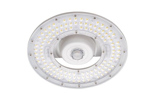 Topaz Satelitte Pro Round White Highbay 150W 5K to 20,700lm 120-277V Gen-3