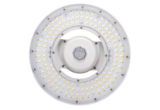 Topaz Satelitte Pro Round White Highbay HV 240W 5K to 33,120lm 277-480V Gen-3