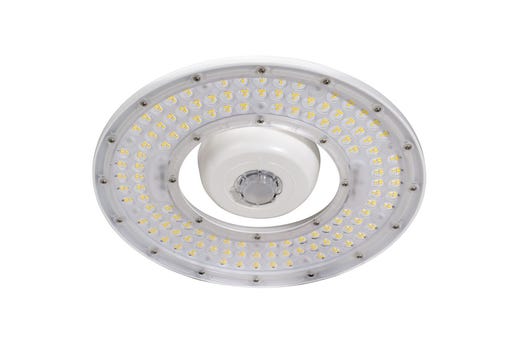 Topaz Satelitte Pro Round White Highbay 240W 5K to 33,120lm 120-277V Gen-3