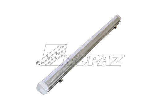 Topaz 4ft 50W Linear Vaportight Fixture 5000K 120-277V