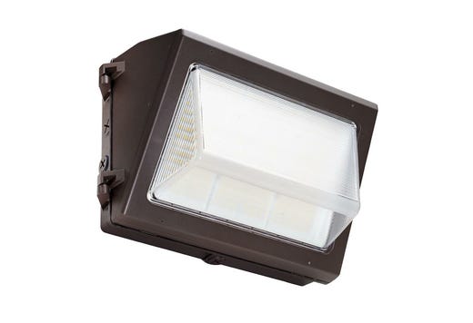 LED Economical Wallpack 60W 5000K Bronze 0-10V with Photocell product image