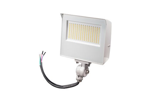 Topaz Flood Power 40-60W & 3-4-5K CCT Select to 9000lm Knuckle & Trunnion Mount White Dimm 120-277V