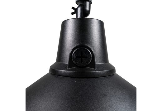 Topaz Outdoor LED Gooseneck Full-Cutoff Wall Mounted Light Matte Black Power & CCT Select 15-20-25W 27-50K), Photocell On/Off Mount Height to 15ft Dimmable 3294lm