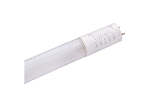 Topaz LED T8 24in Linear Tube Type B Bypass Single-Double Ended 9W 5-CCT Selectable 1150lm Medium Bi-Pin G13 PET Coated
