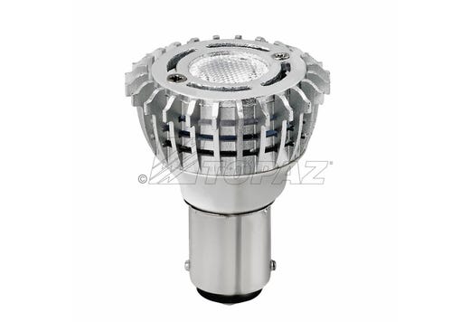 Mini Reflector GBF 3W 12VAC/DC BA15D 30Deg Beam Angle 3000K product image