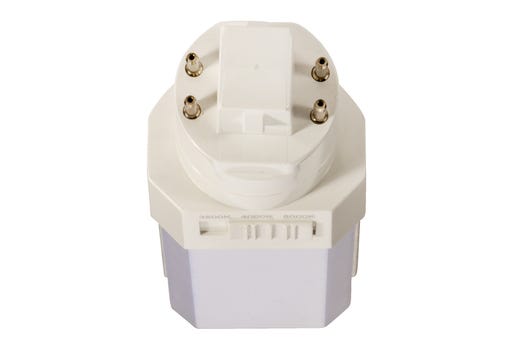 Topaz PLT Plug-in Lamp Vertical Type A CCT Select Cool Colors 35-40-50K 4-pin G24q Base to1100lm