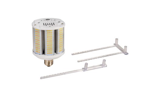 Topaz LED HID Retrofit Lamp Power & Color Selectable 5W-10W-20W 3K-4K-5K to 3000lm E26 Base with Support Brace Included