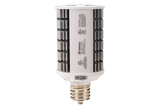 Topaz LED HID Retrofit Lamp Power & Color Selectable 10W-20W-30W 3K-4K-5K to 4800lm EX39 Base with Support Brace Included