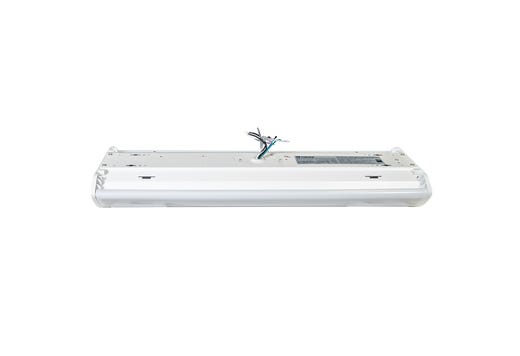 Topaz 4ft Archtitectural Wrap with EM BKUP Power & 5-CCT Selectable to 50W 7200lm 120-277V Dim