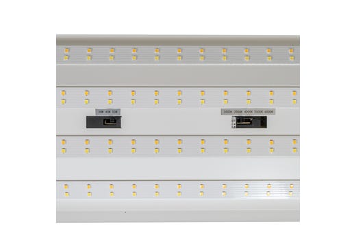 Topaz 2ft Architectural Wrap with EM BKUP Power & 5-CCT Selectable to 25W 3600lm 120-277V Dim