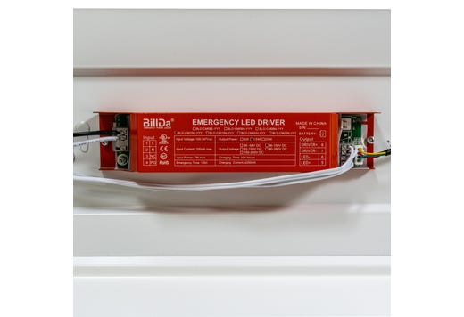 Topaz 2ft Architectural Wrap with EM BKUP Power & 5-CCT Selectable to 25W 3600lm 120-277V Dim