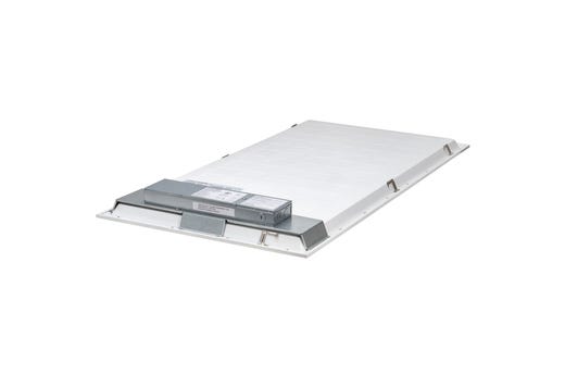 Topaz 2x4 Flat Panel 40W 5000K 4400lm 0-10V Dim with 90-min Battery BKUP
