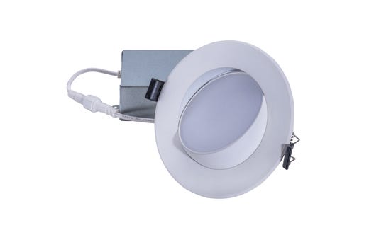 4in Gimbal Downlight 5-CCT Select Dimm 9W 580 lm 120V IC Rated LED product