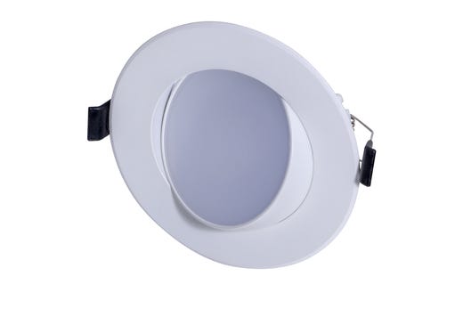 Topaz 4in Gimbal Downlight 5-CCT Select Dimm 9W 580lm 50W-Equiv 90CRI 120V IC Rated