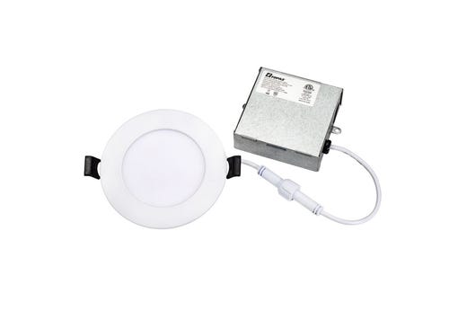 4in Canless Recessed Downlight 9W 5-CCT Select 120V IC Rated LED product