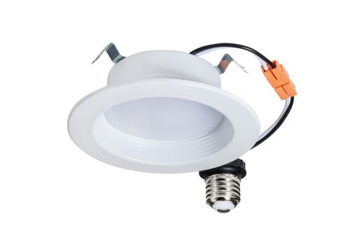 4in Retrofit Downlight 10W 3000K White Baffle Trim Economical lighting product image