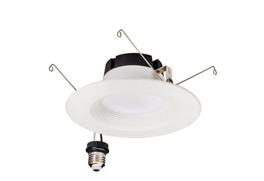 LED Performance Retrofit Downlight 6in 9W 5-Color Select Baffle product image