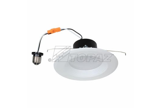 6in Retrofit Downlight 16W 3000K 1155 lm White Baffle Dimmable product image