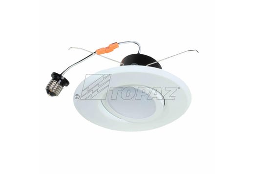 6in Retrofit Gimbal Downlight 8W 3000K 1025 lm 65W-equiv Dimmable