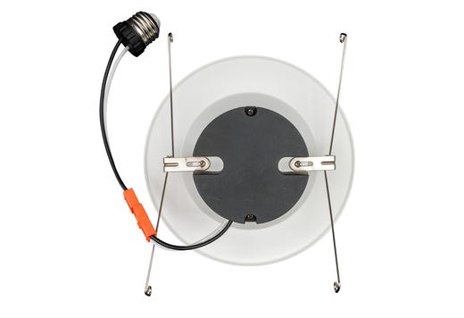Topaz 6in Retrofit Downlight 13W 3000K 1350lm White Baffle Trim Economical 120V 100W-equiv