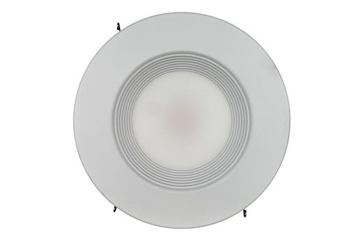 Topaz 6in Retrofit Downlight 13W 3000K 1350lm White Baffle Trim Economical 120V 100W-equiv