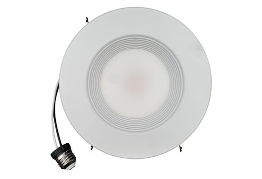 Topaz 6in Retrofit Downlight 13W 3000K 1350lm White Baffle Trim Economical 120V 100W-equiv