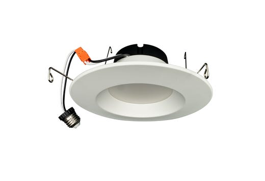 6in Retrofit Downlight 12W 4000K White Smooth Trim Economical LED product