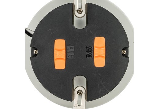 Topaz LED Performance Retrofit Downlight 6in 3-Watt & 5-Color Select (max 13W 1250lm) Polyamide Plastic Smooth Trim 120V 90CRI Dimmable White