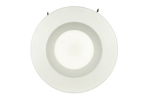 Topaz LED Performance Retrofit Downlight 6in 3-Watt & 5-Color Select (max 13W 1250lm) Polyamide Plastic Smooth Trim 120V 90CRI Dimmable White