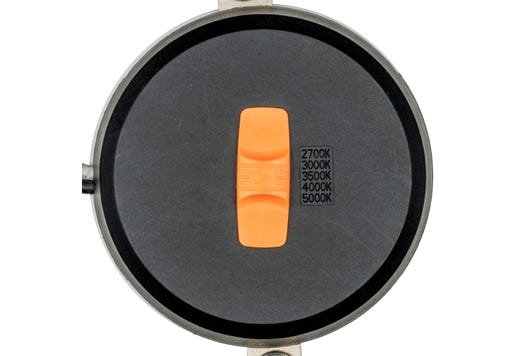 Topaz LED Performance Square Retrofit Downlight 6in 9W 5-Color Select Smooth Trim Polyamide Plastic 810lm Dim