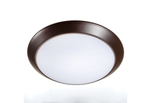 Topaz 4in Surface Mount Downlight 5-CCT Selectable 8W 660lm Bronze Trim Dimmable 90CRI 120V