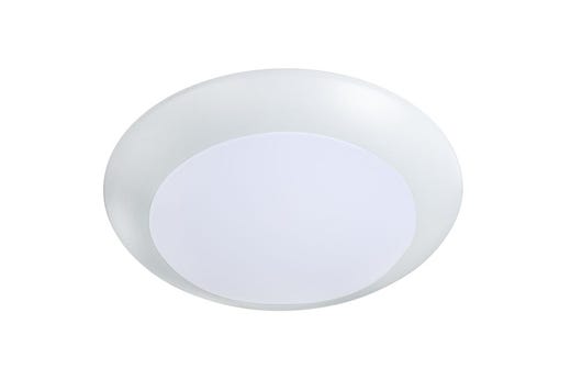 6in Surface Mount Downlight 5-CCT Selectable 11W White Trim 120V