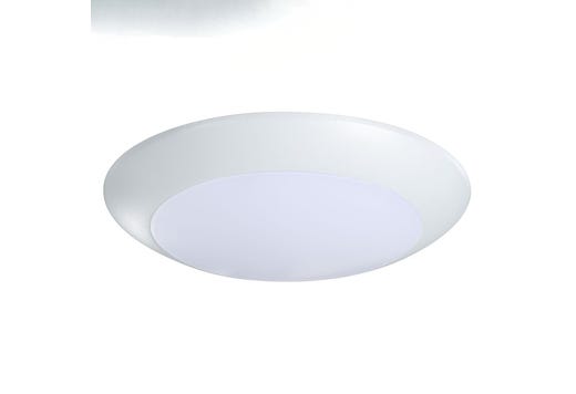 Topaz 6in Surface Mount Downlight 5-CCT Selectable 11W 905lm White Trim Dimmable 90CRI 120V
