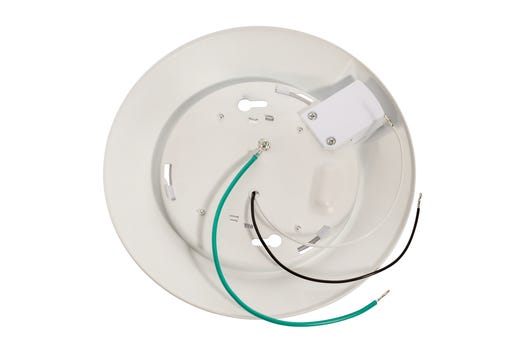 Topaz 6in Surface Mount Downlight with PIR Motion Sensor 3000K 14W 990lm White Non-Dimmable 90CRI 120V