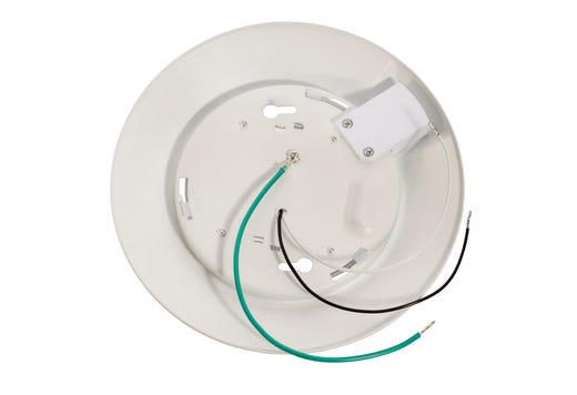 Topaz 6in Surface Mount Downlight with PIR Motion Sensor 4000K 14W 990lm White Non-Dimmable 90CRI 120V