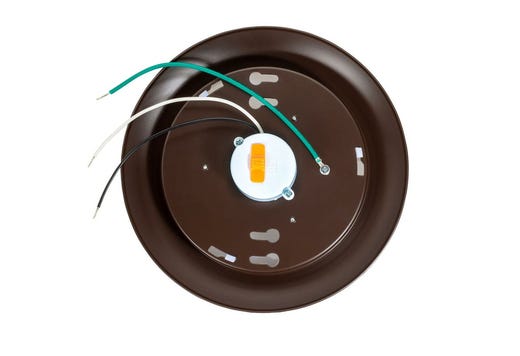 Topaz 6in Surface Mount Downlight 5-CCT Selectable 15W 1230lm Bronze Trim Dimmable 90CRI 120V