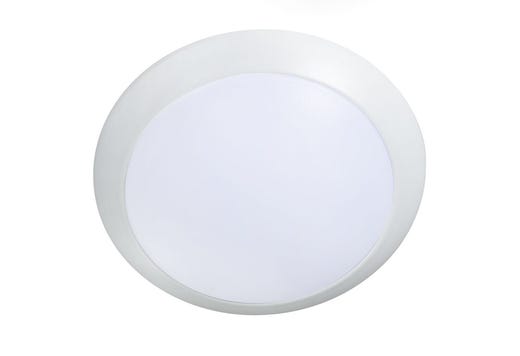 Topaz 6in Surface Mount Downlight 5-CCT Selectable 15W 1230lm White Trim Dimmable 90CRI 120V