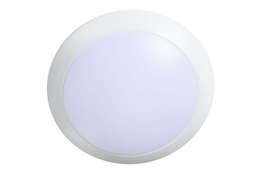 Topaz 6in Surface Mount Downlight 5-CCT Selectable 15W 1230lm White Trim Dimmable 90CRI 120V