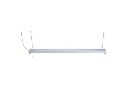 Topaz Shop Strip Light with 2 integrated LED Tubes 4ft 4000K 4000lm 42W 120V with Cord and Plug Suspend Mount
