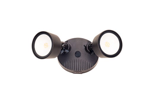 24W Security 2-Head Flood Light 4000K Bronze product image