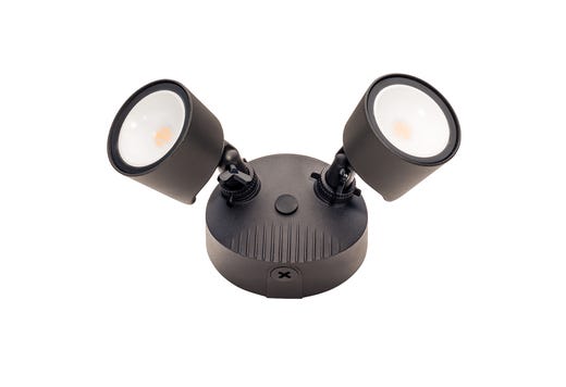 Topaz 24W Security 2-Head Flood Light 4000K Bronze